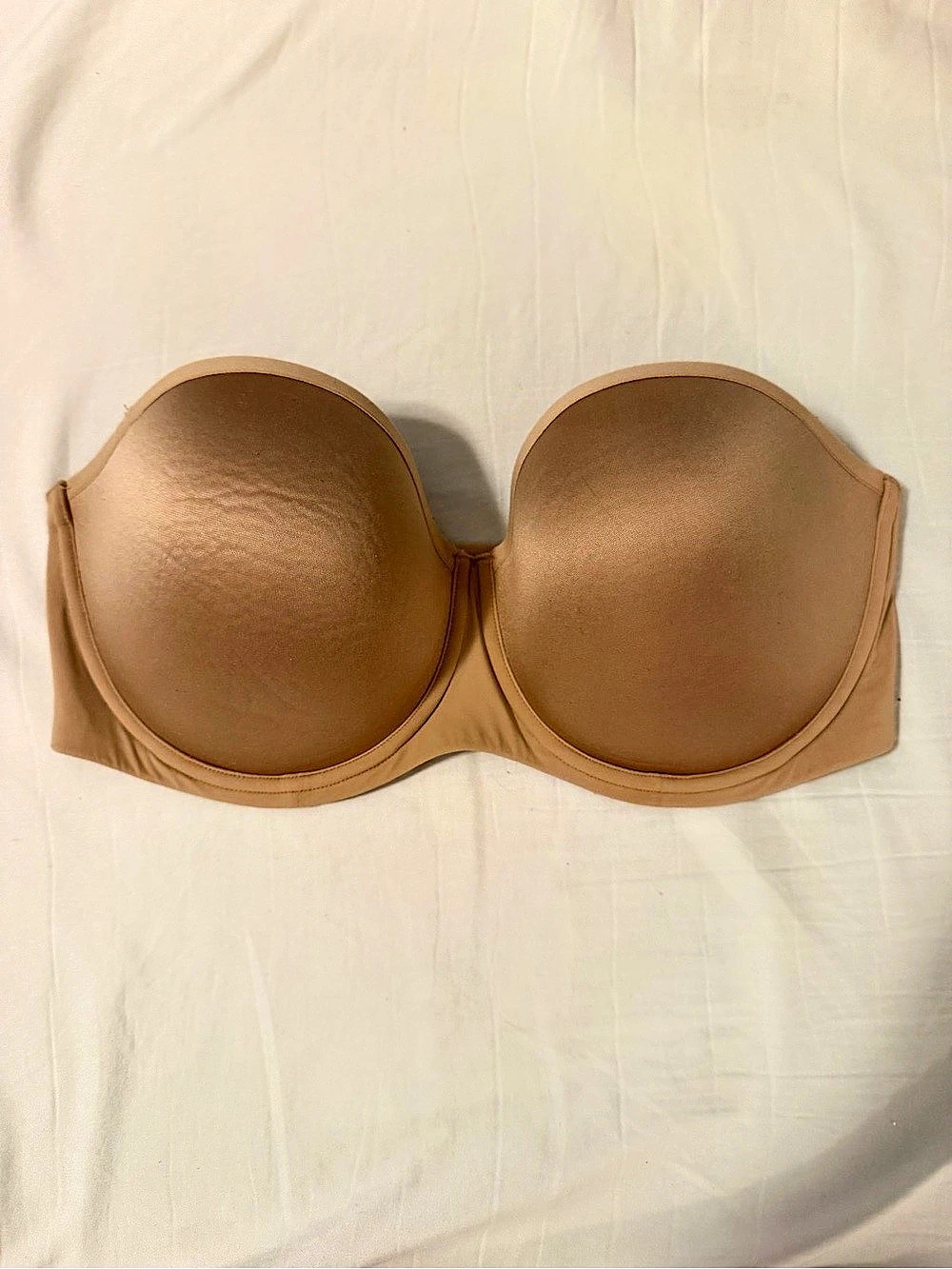 THIRDL​​OVE Classic Strapless Bra in beige 38E Like New